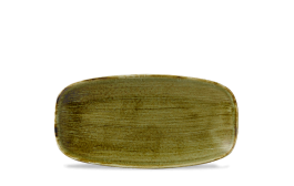 Plume Olive Chefs' Oblong Plate No 4